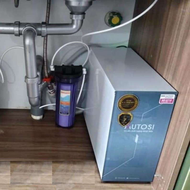 [Mã ELTECHZONE giảm 5% đơn 500K] Máy lọc nước để gầm tủ bếp 7 lõi Mutosi MP-371U chính hãng