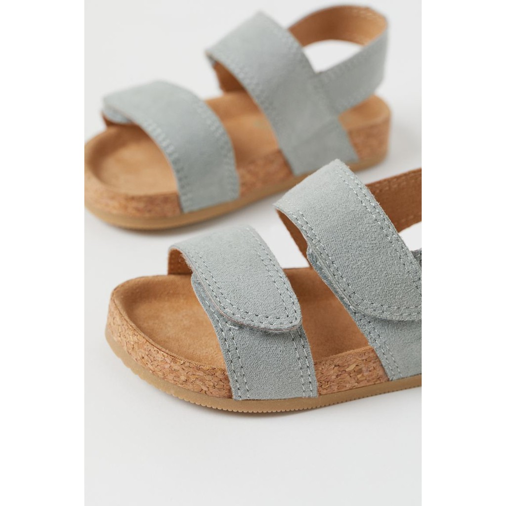 Sandals quai ngang màu xanh mint, Hờ mờ UK săn SALE