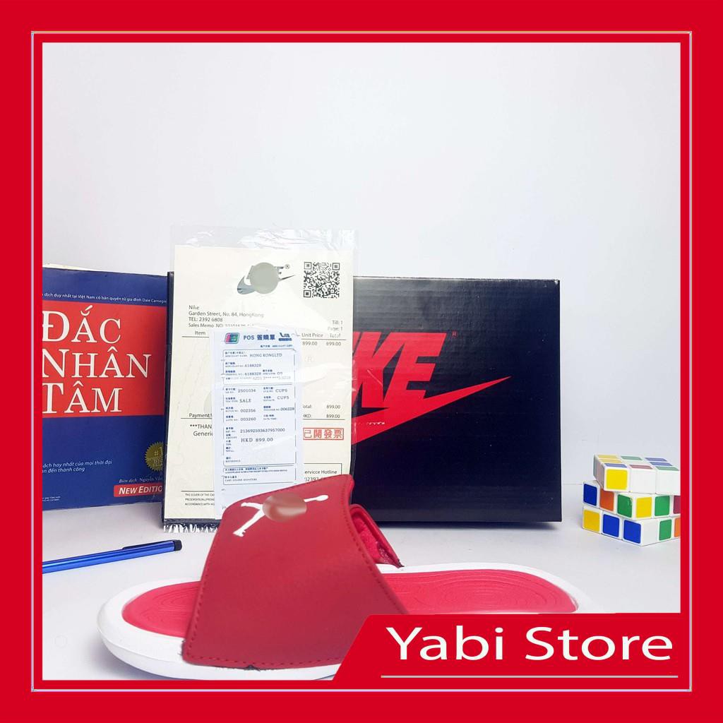 🔥FREE SHIP-HÀNG QUẢNG CHÂU 🔥Dép Jordan panda đỏ cao cấp full box - Yabi Store | BigBuy360 - bigbuy360.vn