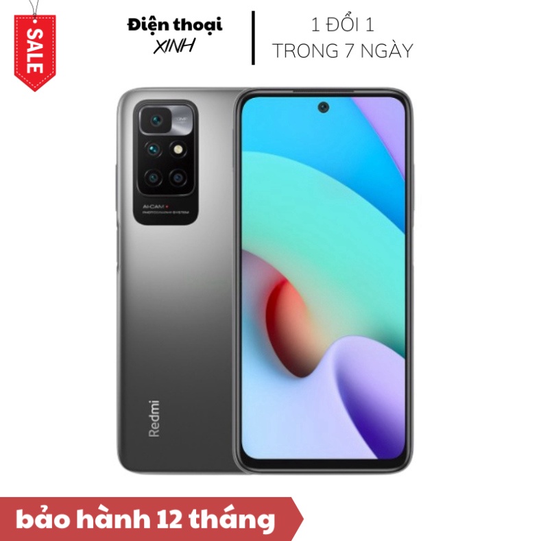 Điện thoại Xiaomi Redmi 10 (4GB/128GB) - Bảo Hàng chính hãng tại Điện Thoại Xinh