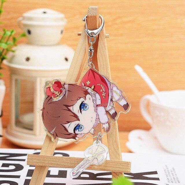 ( Mica trong acrylic ) ( Mẫu 3) Móc khóa anime Identity V Nhân cách thứ năm ver treo chibi anime M01