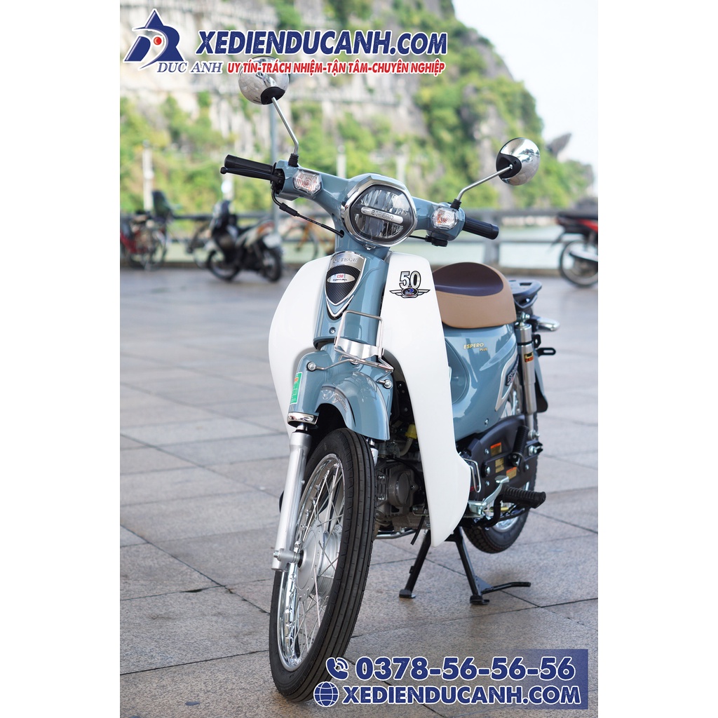 Xe Cub Espero Classic 50cc - đèn Led - vành nan hoa - 2022