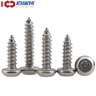 Vít Đầu Tròn Bằng Thép Không Gỉ 304 M2.9-m4.8 Chống Trộm Kèm Kim Tự Cắt