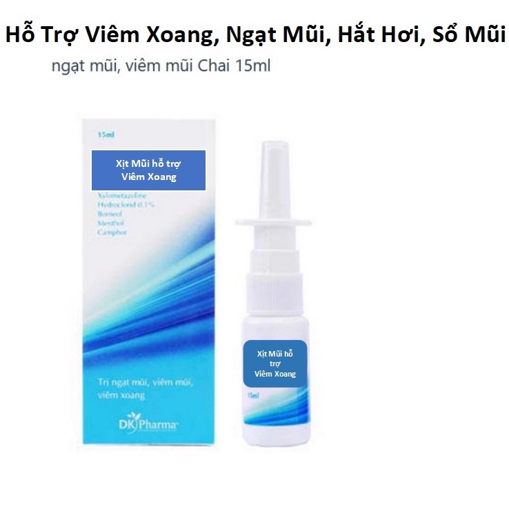 Hỗ Trợ Viêm Xoang, Ngạt Mũi, Hắt Hơi, Sổ Mũi
