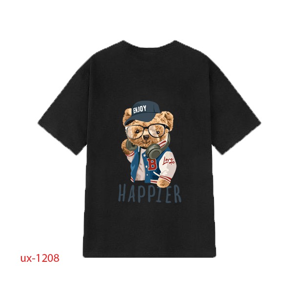 Áo thun nam nữ unisex phông rộng basic cotton asala gmk ux-1208
