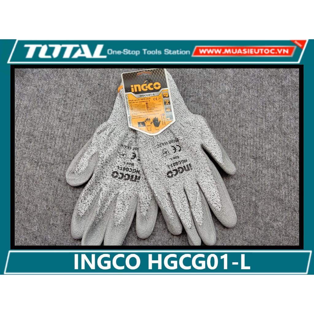 Găng tay chống cắt INGCO HGCG01-L