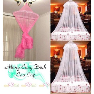 Mùng cung đình chống muỗi sang trọng