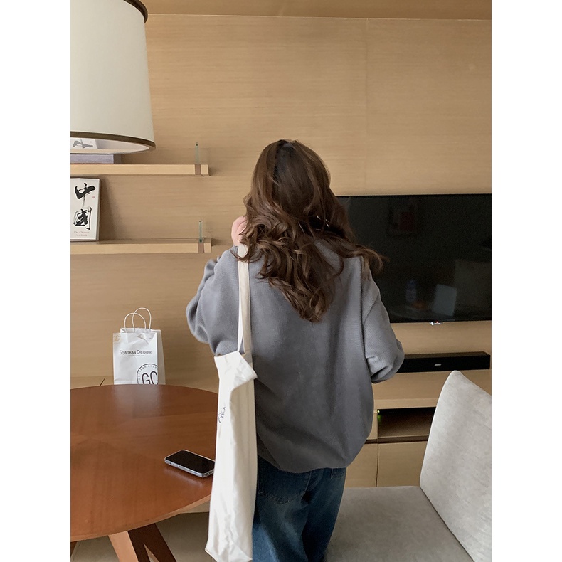 Áo Sweater nỉ nữ Cao cấp Hàn Quốc Áo Sweater nữ In hình Thu Đông Ulzzang Thời trang | BigBuy360 - bigbuy360.vn