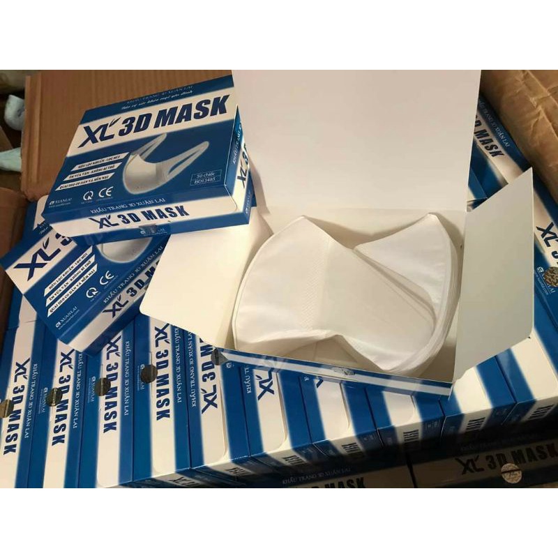 Khẩu Trang 3D Mask Xuân Lan hộp 50 cái | BigBuy360 - bigbuy360.vn