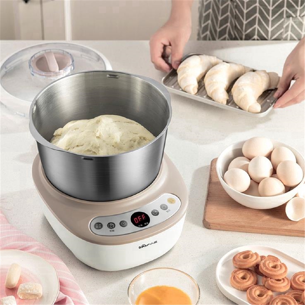 5L điện tự động trộn bột lên men kneading máy thép không gỉ bánh mì Maker