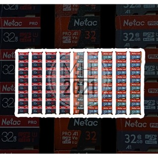 Thẻ Nhớ MicroSD 32GB NETAC PRO A1 - Camera