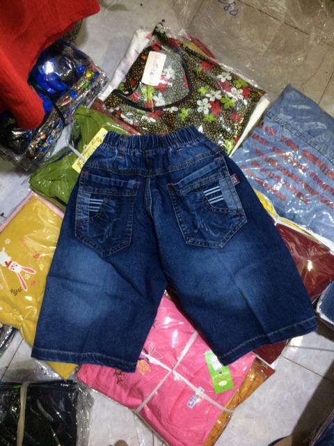 Quần short jeans bé trai RTE