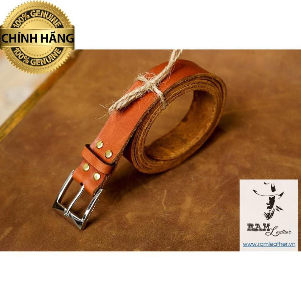 THẮT LƯNG NỮ DA BÒ CAO CẤP – KHÓA MICHEAL KORS TRẮNG - HÀNG CHÍNH HÃNG RAM LEATHER .