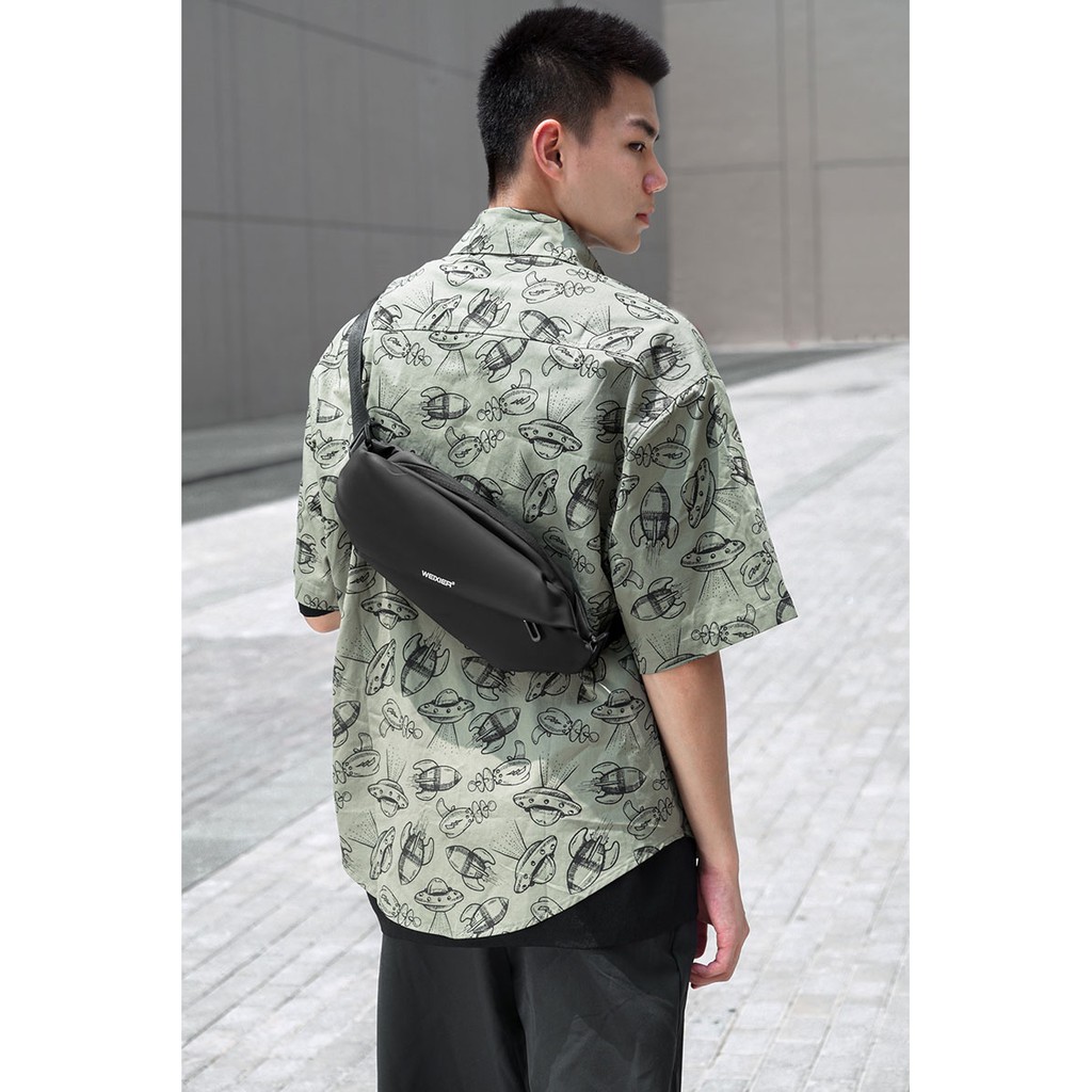 [Mã TONGMLS10 giảm 10K ] Túi đeo chéo thể thao nam cao cấp Weixier chất liệu vải Kate Ford- chống nước chống xước | BigBuy360 - bigbuy360.vn