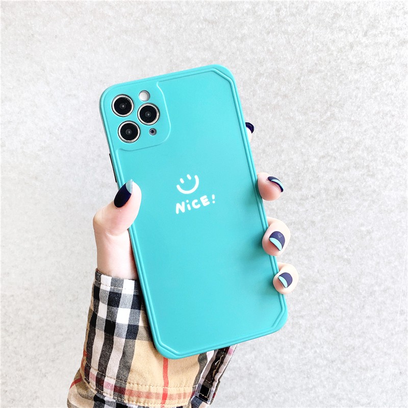 Ốp lưng iphone Nice Blue IMD dày dặn viền nổi 5/5s/6/6plus/6s/6splus/7/7plus/8/8plus/x/xr/xs/11/12/pro/max/plus/promax | BigBuy360 - bigbuy360.vn