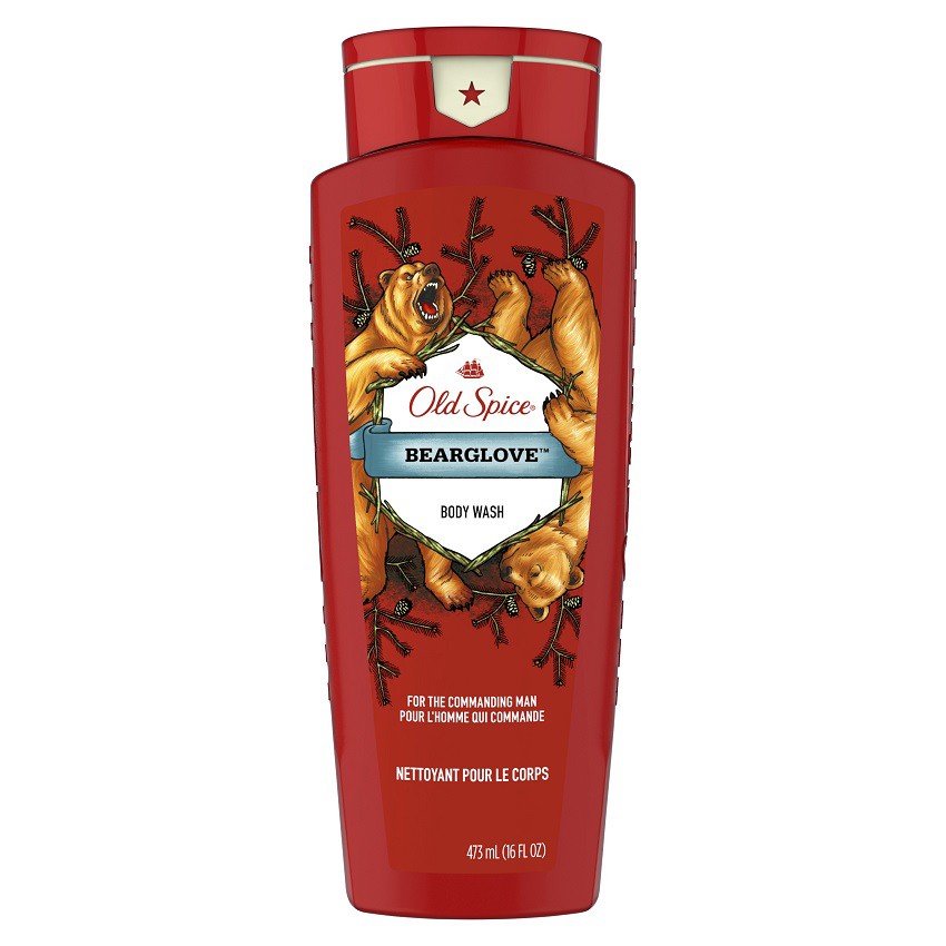 [Chính hãng] Sữa tắm Old Spice Bearglove Body wash 473 ml - Hàng USA