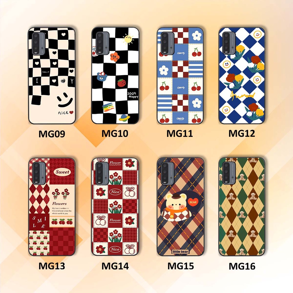 Ốp Xiaomi Redmi 9T họa tiết hoa, gấu thời trang, ốp dẻo bền đẹp