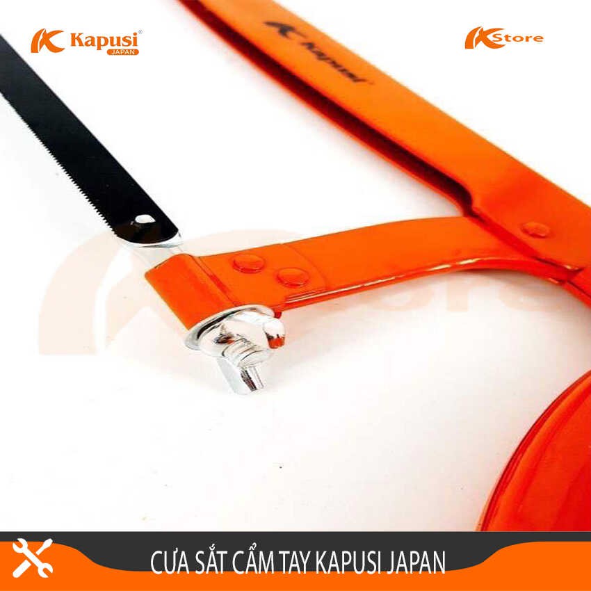 Cưa Sắt Cầm Tay Mini Cao Cấp Kapusi Japan 12inch/300mm. Cưa Sắt Đa Năng Cam Kết Hàng Chính Hãng Bảo Hành 6 Tháng