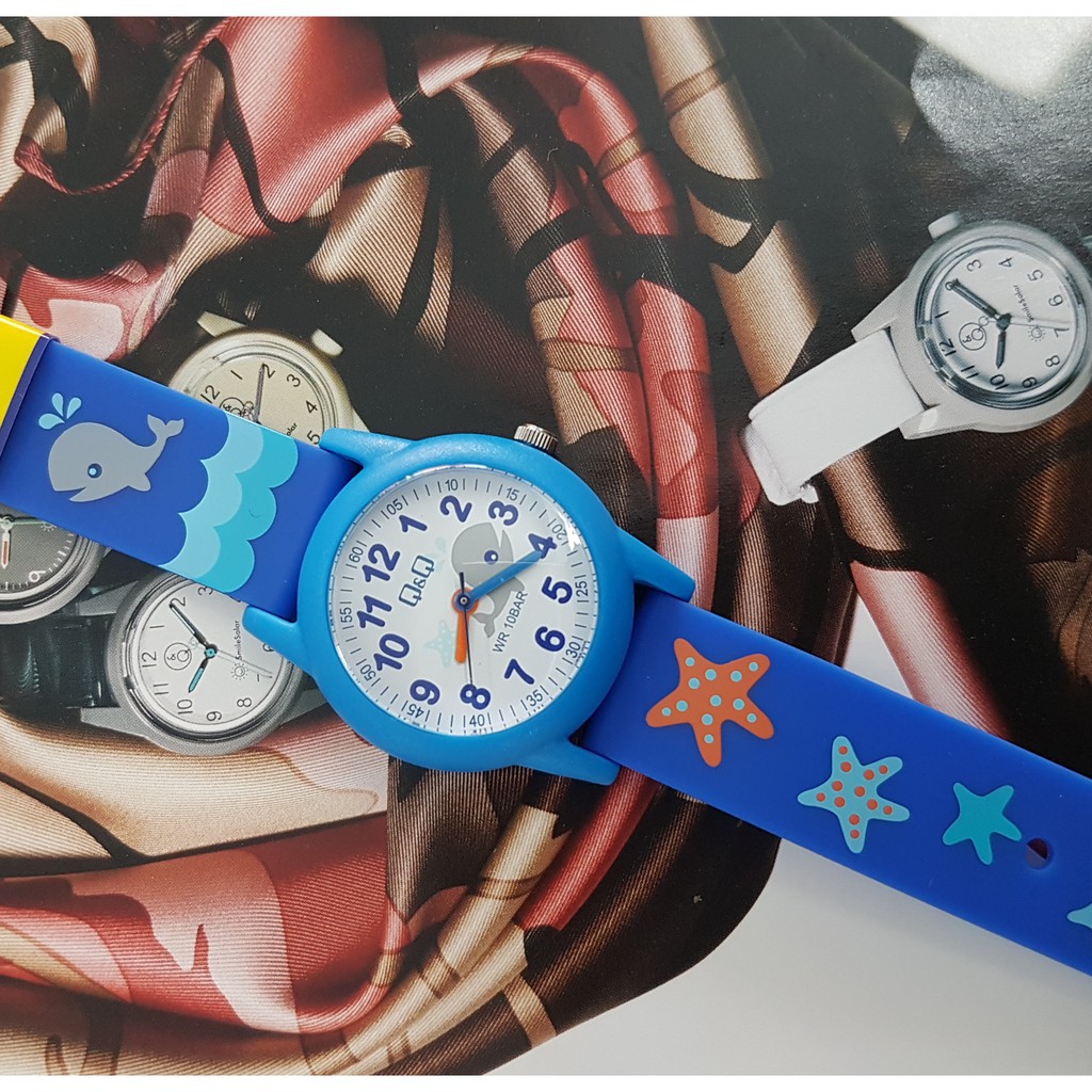 Đồng hồ trẻ em Q&Q Citizen VR99J009Y dây nhựa thương hiệu Nhật Bản | BigBuy360 - bigbuy360.vn