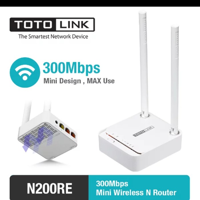 Bộ Phát Sóng Wifi Không Dây Totolink N200Re Mini 300mbps