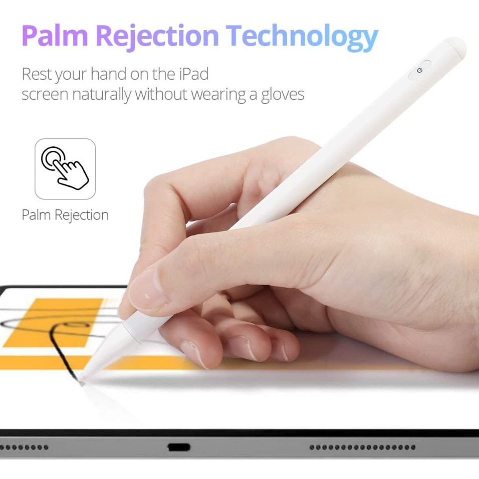 Bút máy tính bảng Apple Pencil Bút cảm ứng Active Stylus cho năm 2020 iPad Pro 11 12,9 10,5 9,7 Mini 5 Air Smart Stylus Palm Rejection Touch Pen