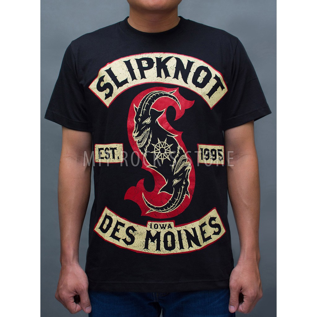 Áo Slipknot - Rock band tee - Áo Rock - Size S, M, L, XL, XXL - Áo Thái Lan