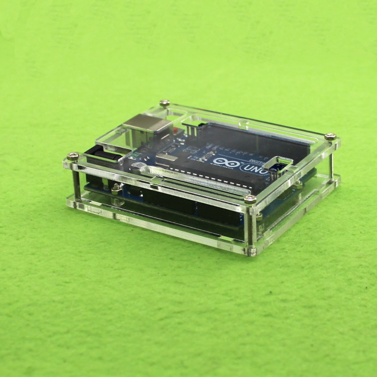 Hộp Mica đựng Arduino Uno R3