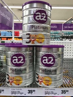Sữa A2 platinum nắp tím 900g úc DATE 2026