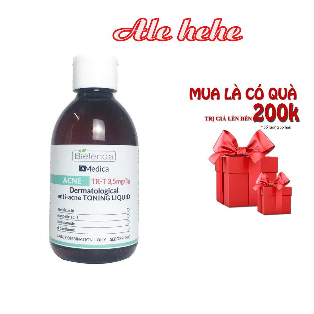 Toner Nước Hoa Hồng Bielenda Dr.Medica Giảm Mụn Giảm Thâm Và Cấp Ẩm Cho Da 250ml