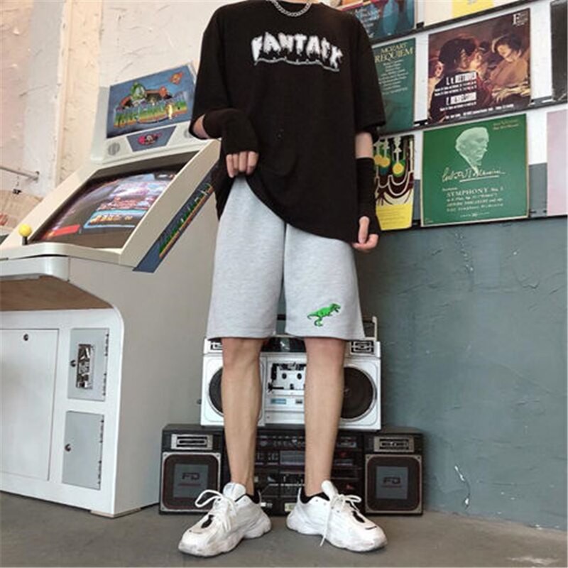 Quần Short Thun Nam Nữ Tiger.86 Dino, Quần Đùi Unisex SH10