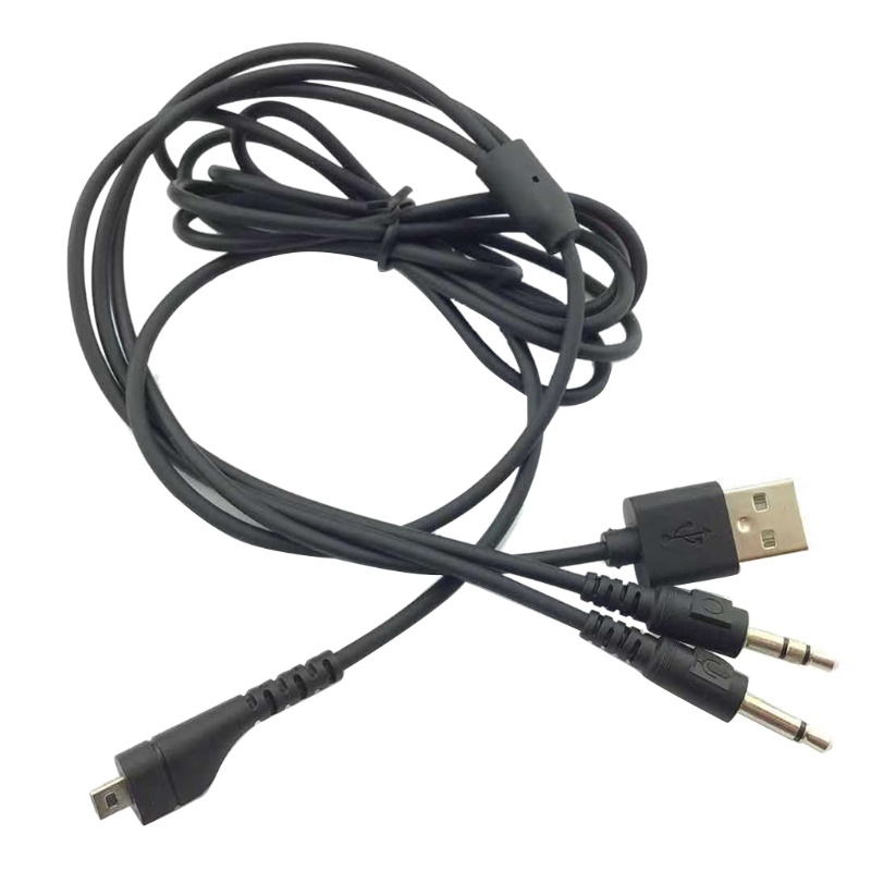 Dây Cáp Sạc Tai Nghe 4 Trong 1 Dài 1.8m / 6ft Giắc Cắm 3.5mm Cho Steelseries-Arctis 7 5 3 Pro