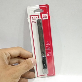 Dao rọc giấy Deli nhỏ 2058-COMBO 2 CÁI