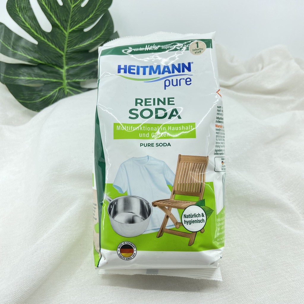 Bột soda HEITMANN 500g vệ sinh siêu sạch