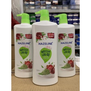 Sữa tắm hazeline mát cha lựu đỏ 900g