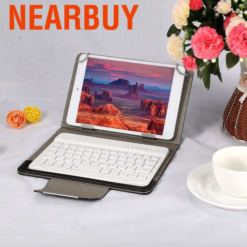 Ốp Lưng 7 "10" + Bàn Phím Bt Cho Samsung Ipad Windows Huawei Tablet Pc Sls