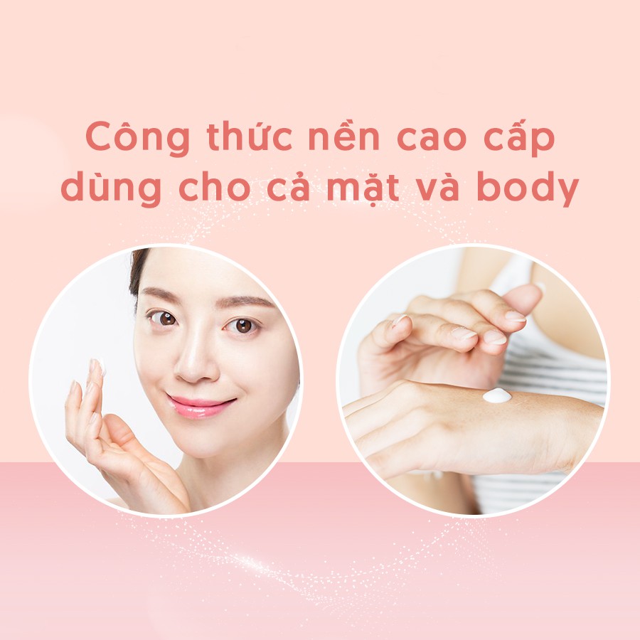 Kem Dưỡng Trắng Da Emmié Face & Body Emulsion 5% Niacinamide 250ml 150ml 85ml | BigBuy360 - bigbuy360.vn