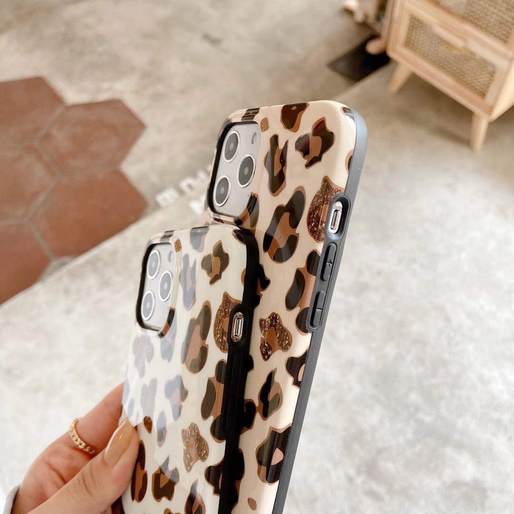 Ốp điện thoại in da báo cho Iphone 7 / 8 + Ix / Xr / Xsmax / 11 / Pro / Pro Max / 12 / 12mini / Pro / Promax | BigBuy360 - bigbuy360.vn