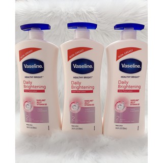 [ MẪU MỚI] Lotion dưỡng thể Vaseline Jelly Vitamin B3 Daily Brightening 725ml.