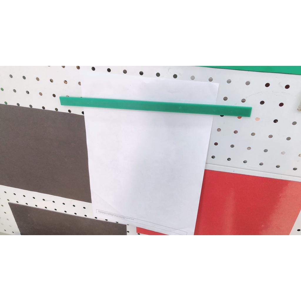 Thước chặn giấy nam châm GAOMS, dùng đính chặn giấy trên bảng từ