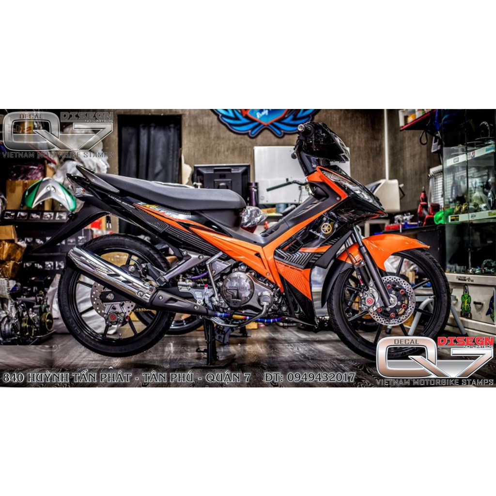 TEM RỜI EXCITER 2010 CAM ĐEN