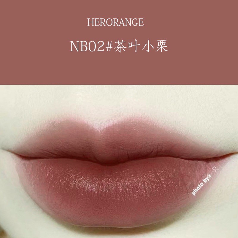 [FREE SHIP] Son Kem Lỳ Herorange Chestnut velvet