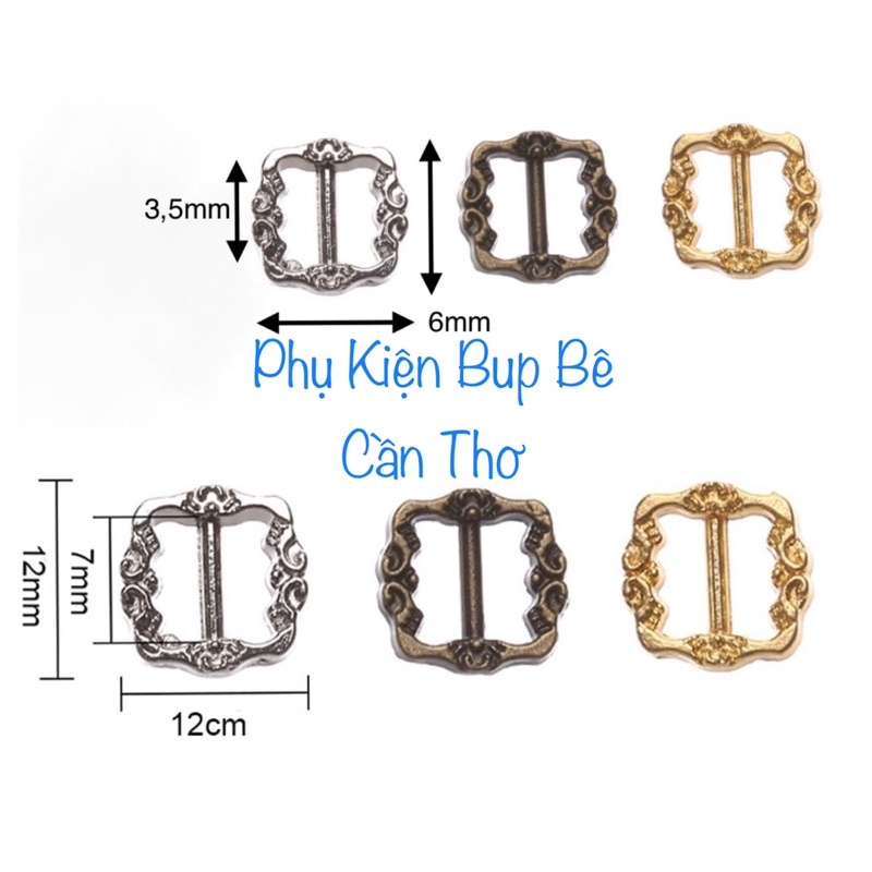 Khoá cài dây nịch lưng quần áo cho bup bê