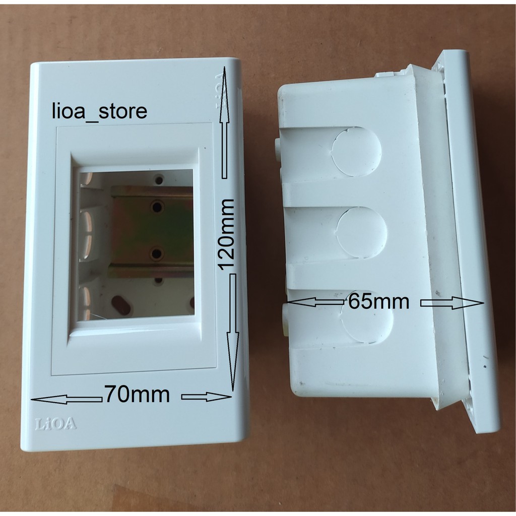 COMBO ÁT CÀI 2 CỰC LiOA LOẠI LẮP CHÌM.