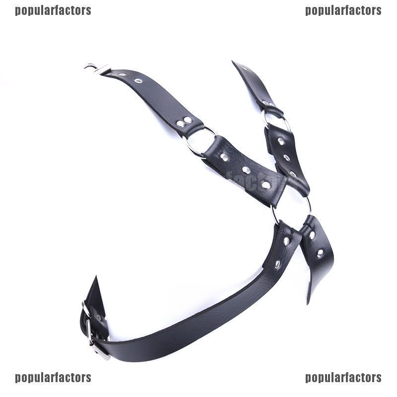 Dây Đeo Đồng Hồ Bằng Da PU Màu Trơn Có Vòng Kim Loại Cho Nam