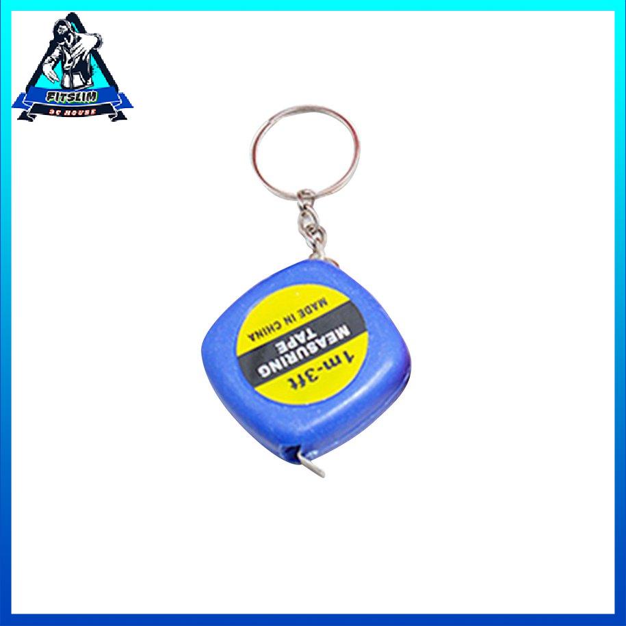Keychain Keyring Tool Phổ biến Mini đo Tape Keychain cầm tay