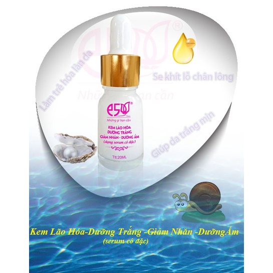 Serum Lão Hóa Trắng Da Giữ Ẩm 20ml E5