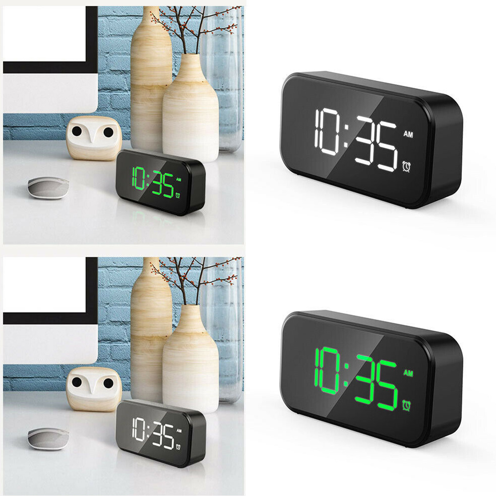 Đồng Hồ Báo Thức Điện Tử Có Đèn Led 5v 2a Snooze Time: 5 Phút