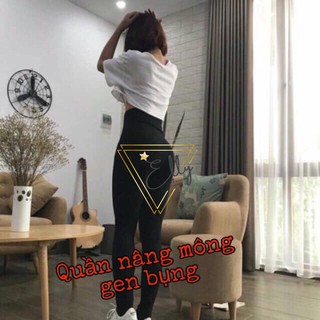 Quần legging nâng mông gen bụng- cạp 6p