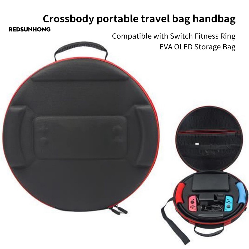 Túi Đựng Bảo Vệ Bằng EVA Cứng Chống Va Đập Cho Nintendo Switch OLED Ring Fit Adventure