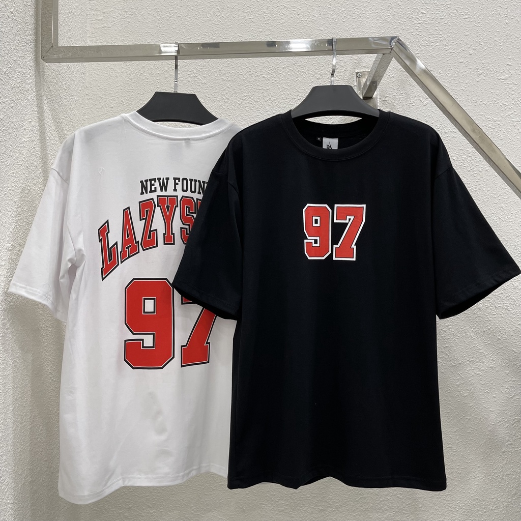 Áo thun  Lazy star 97 Black áo thun nam nữ  kun shop